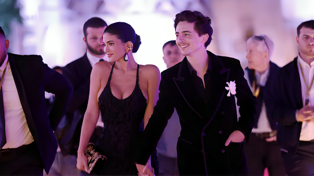Kylie Jenner and Timothée Chalamet